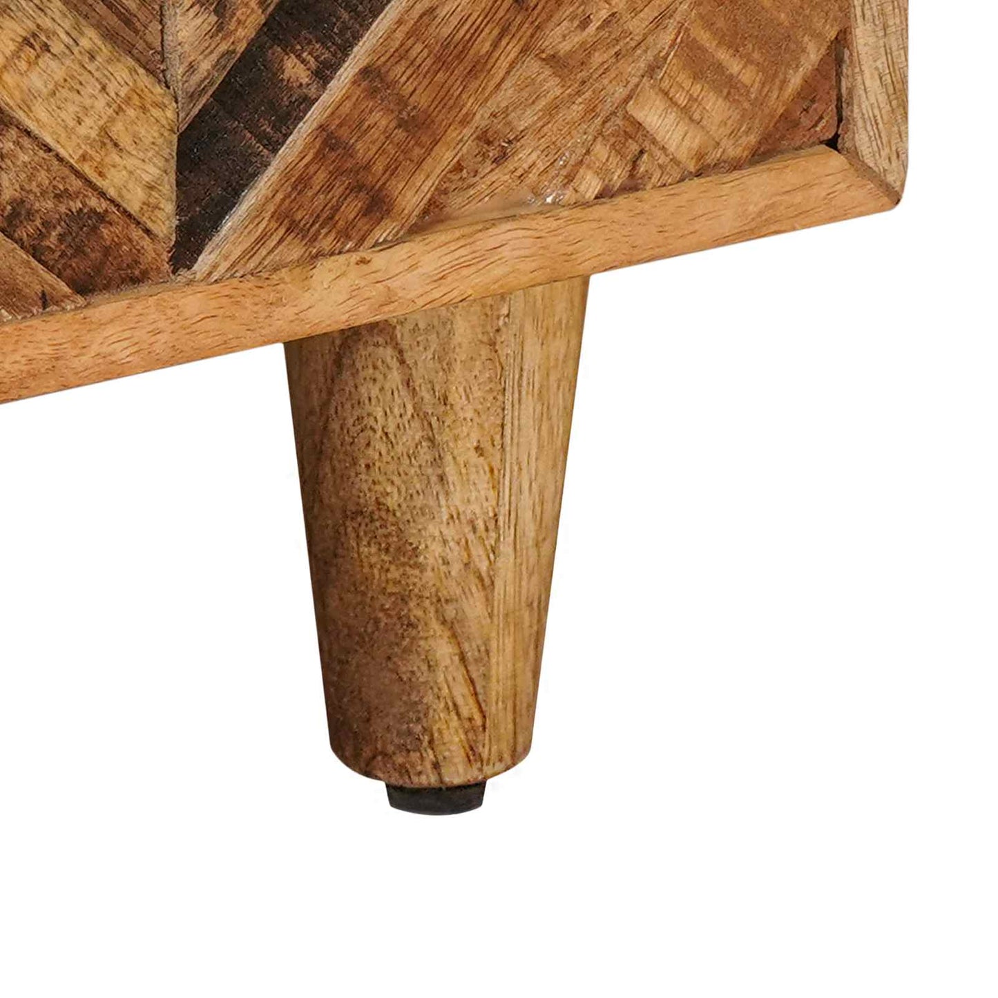 Dohányzóasztal Barna 100 x 54 x 40 cm Tömör Mangófát
