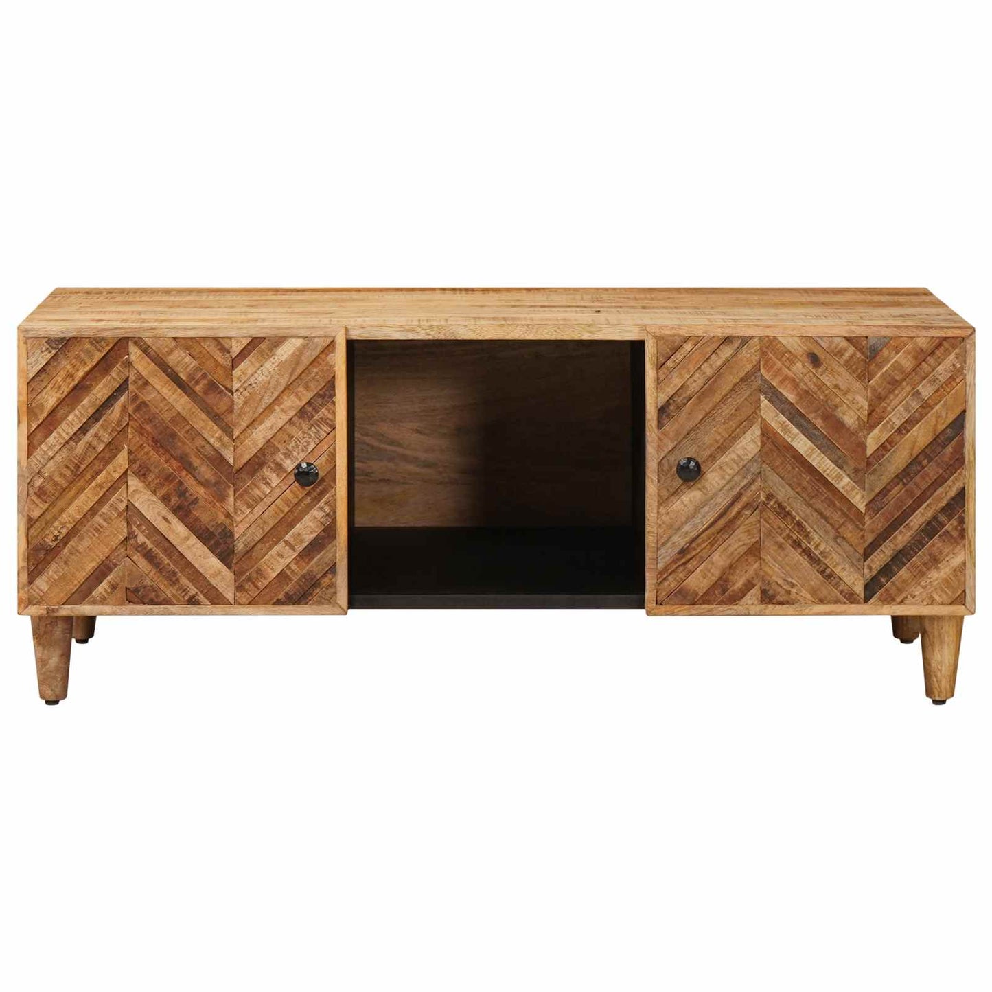 Dohányzóasztal Barna 100 x 54 x 40 cm Tömör Mangófát