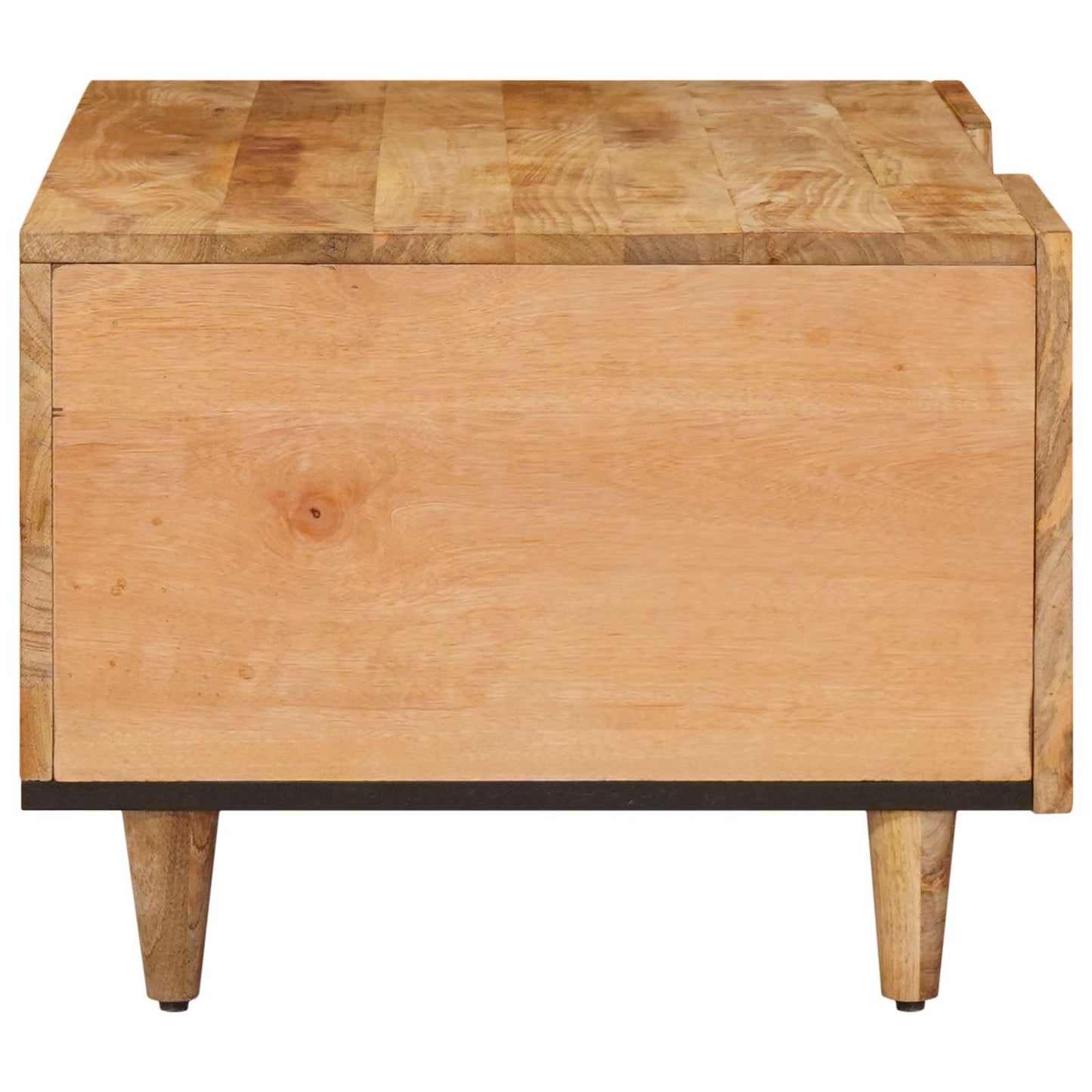 Dohányzóasztal Barna 100 x 54 x 40 cm Tömör Mangófát
