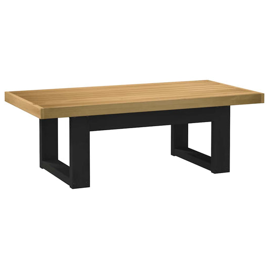 dohányzóasztal NOAIN U alakú lábak 120x60x40cm tömör fa fenyőfa