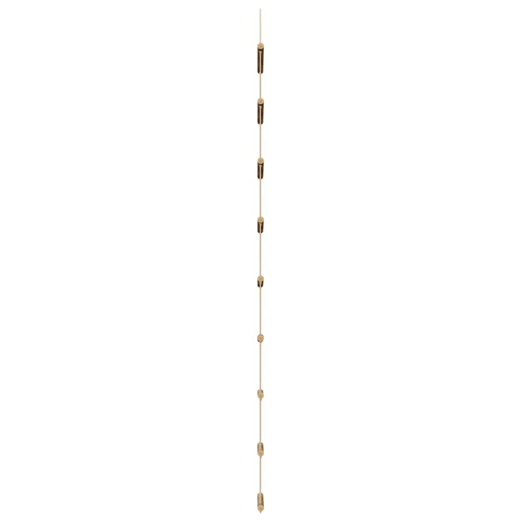 Fali dekorációs létra formájú 50x150 cm Természetes ág