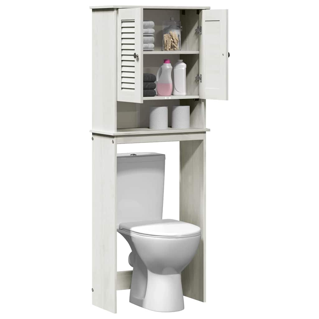 WC Szekrény ajtóval VIGO Fehér és Antik Fehér 60 x 27 x 161 cm