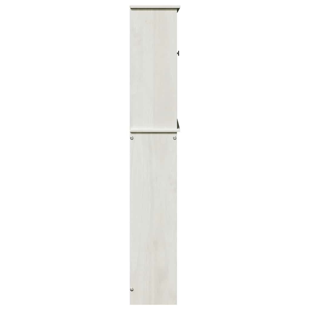 WC Szekrény ajtóval VIGO Fehér és Antik Fehér 60 x 27 x 161 cm