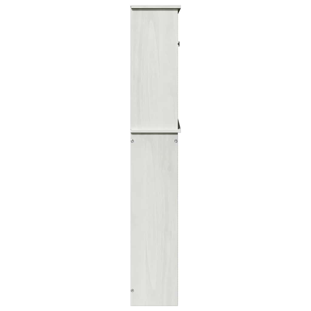Mosógép Szekrény VIGO Fehér és Antik Fehér 72,5 x 27 x 161 cm