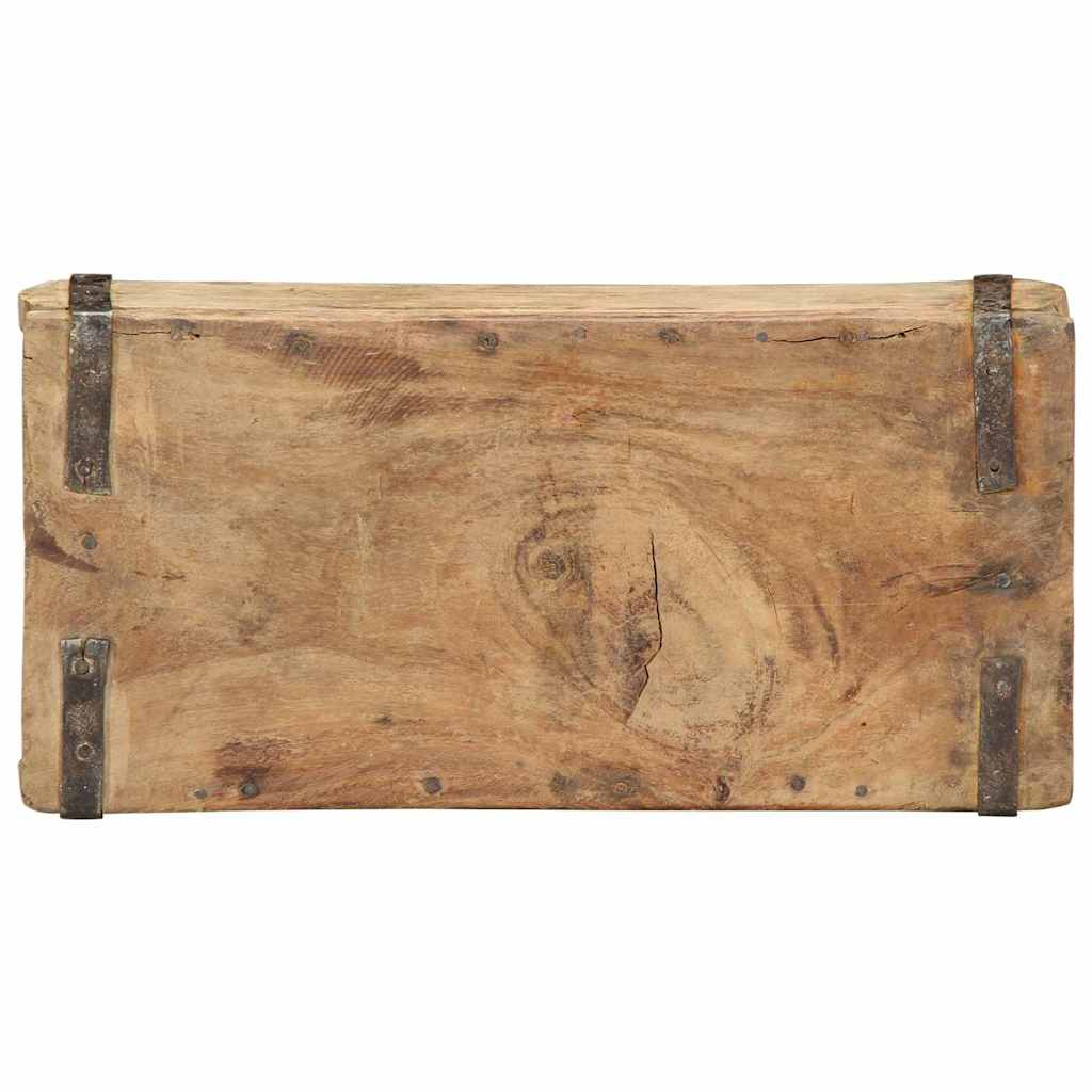 Tálca 4 db Barna 30 x 15 x 9 cm Szilárd Újrahasznosított Fa