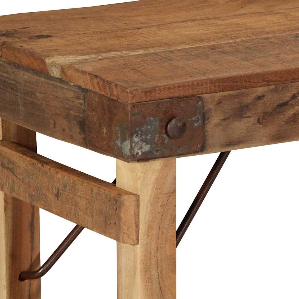 pad Természetes 110 x 35 x 46 cm Újrahasznosított Régi Fa