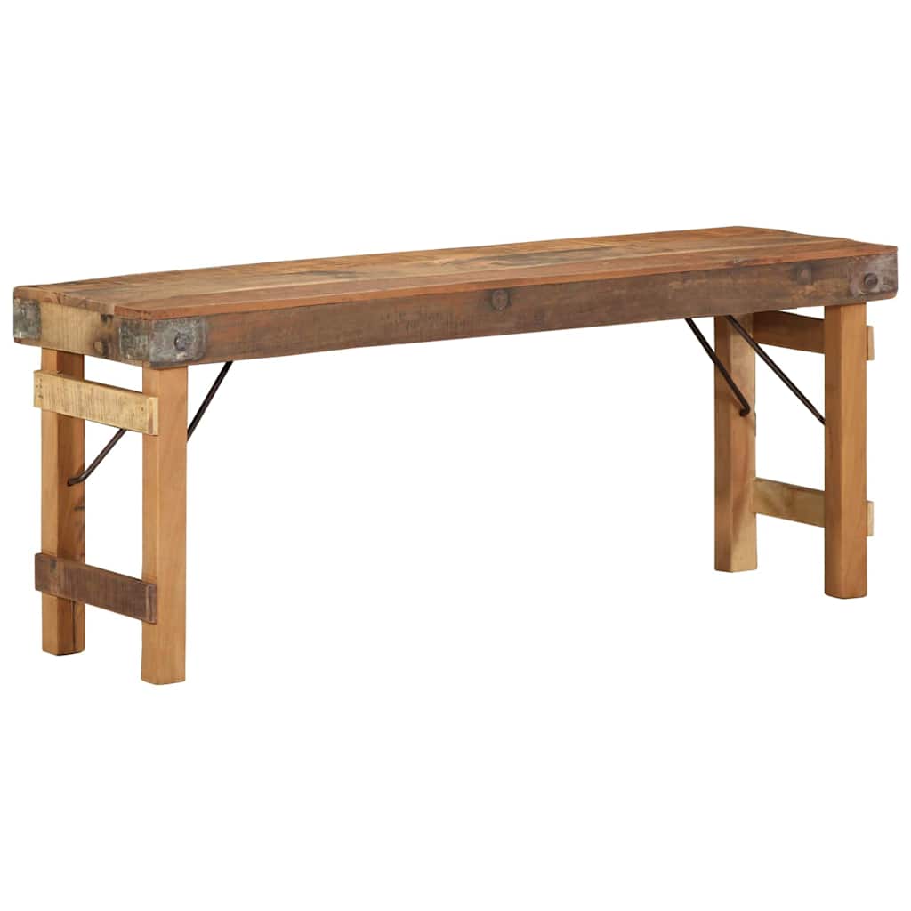 pad Természetes 110 x 35 x 46 cm Újrahasznosított Régi Fa