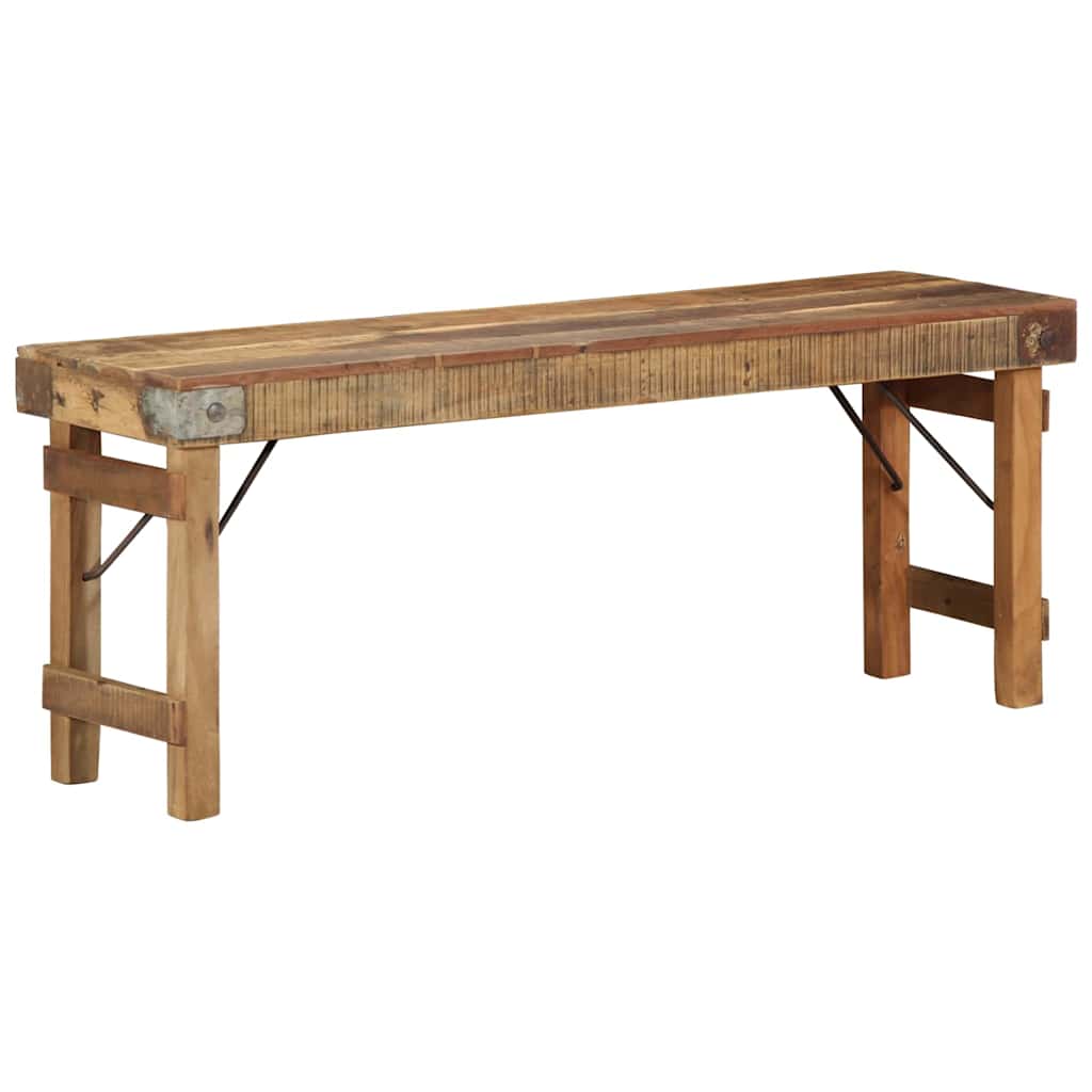 pad Természetes 110 x 35 x 46 cm Újrahasznosított Régi Fa