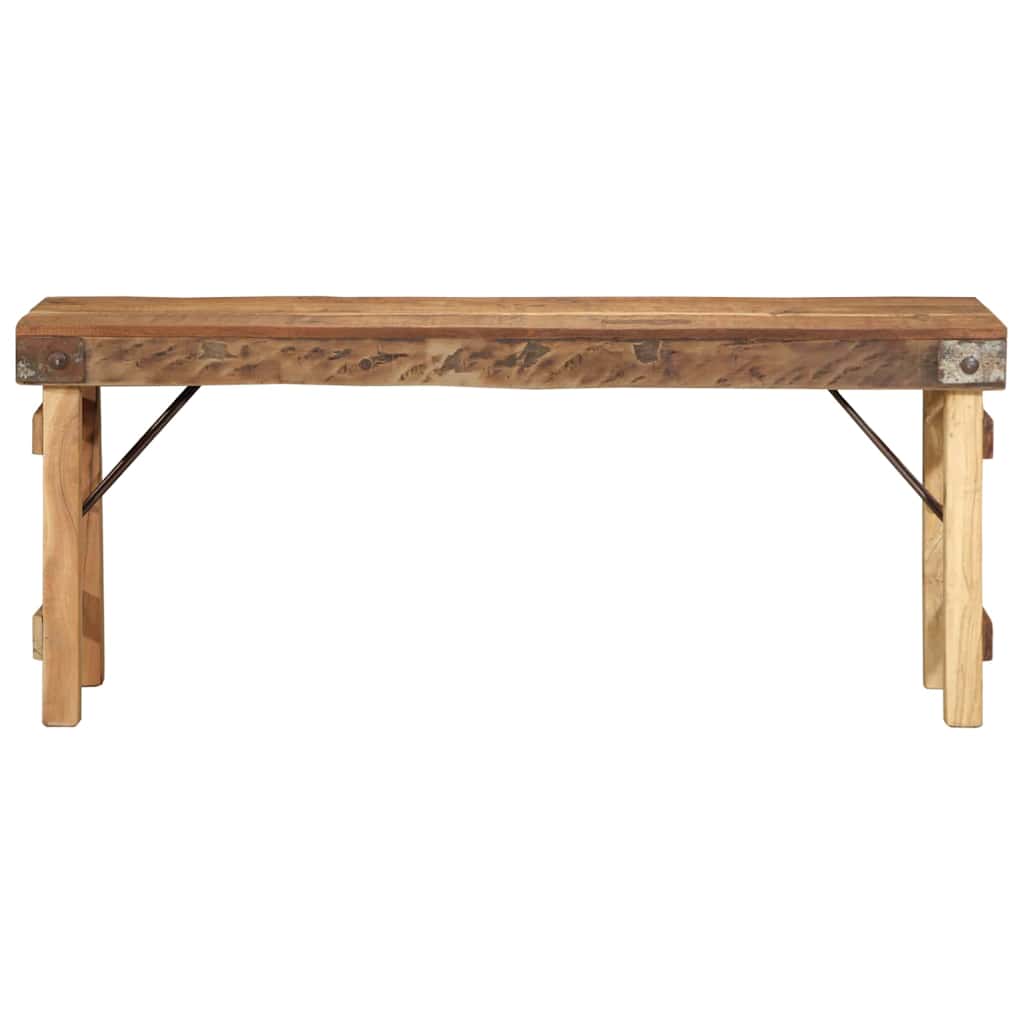 pad Természetes 110 x 35 x 46 cm Újrahasznosított Régi Fa