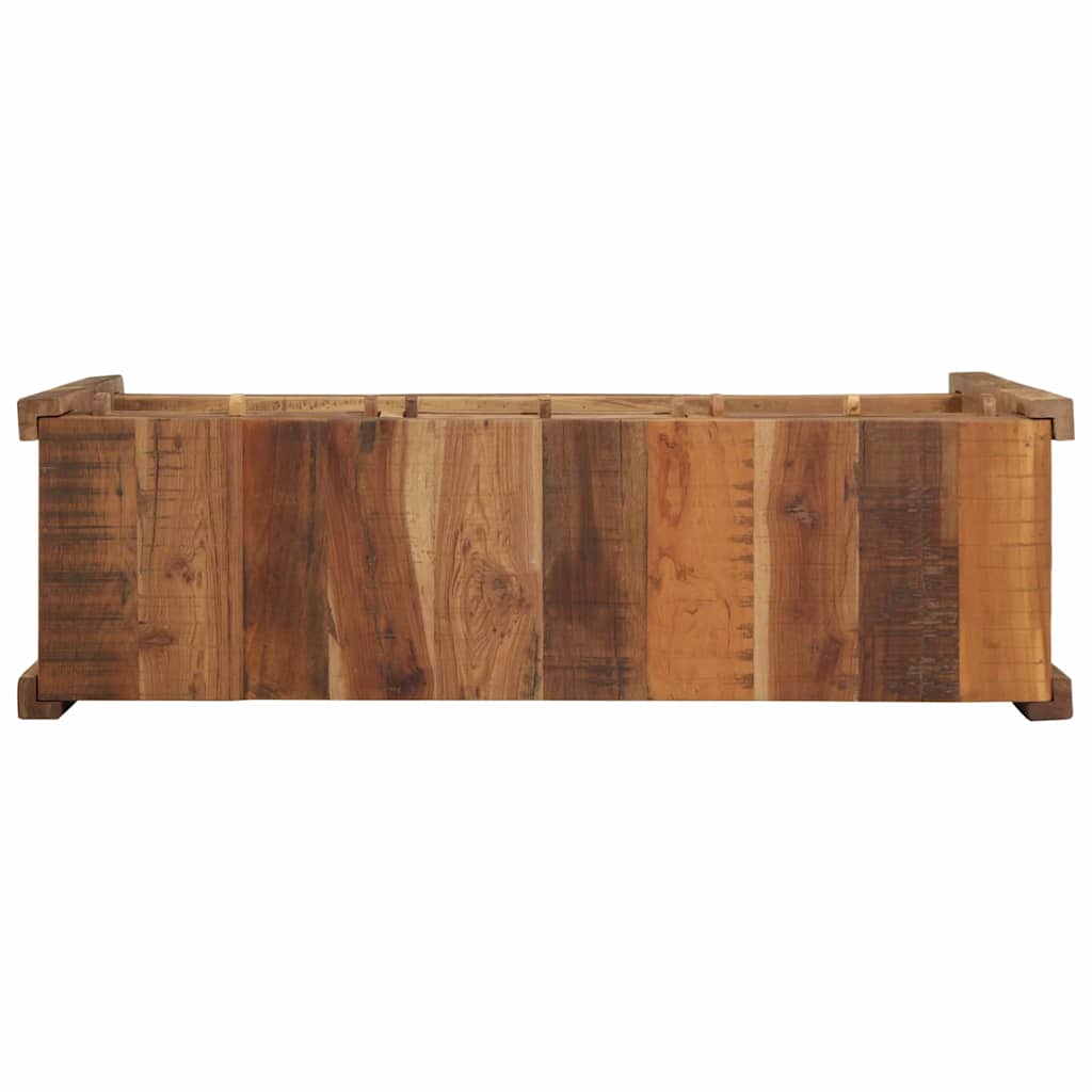 Konzolasztal Barna 107 x 33 x 76 cm Szilárd Újrahasznosított Fa
