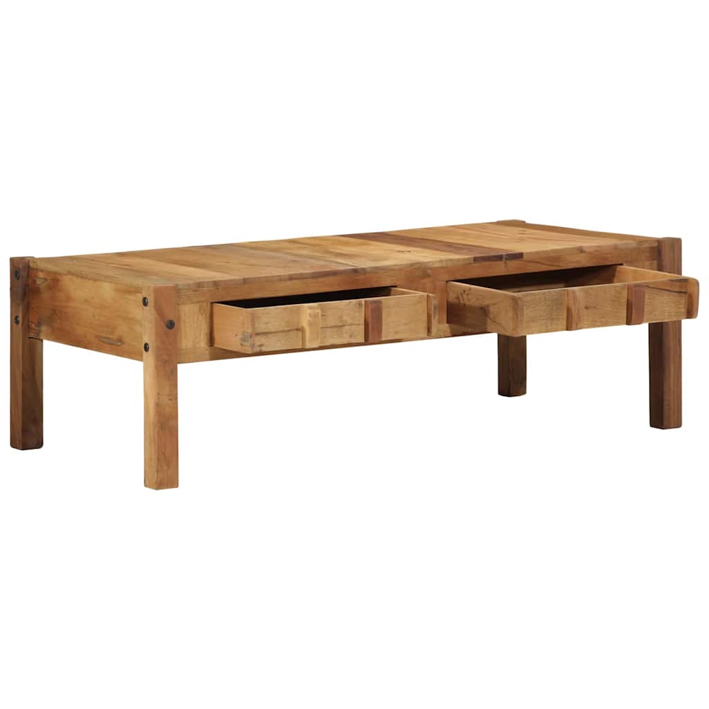 Dohányzóasztal fiókkal Barna 110 x 54 x 35 cm