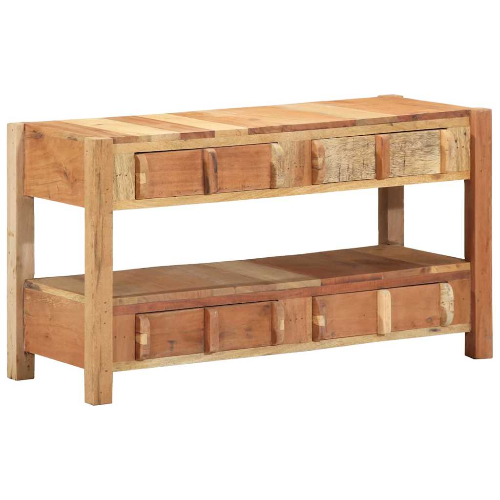 TV szekrény Barna 83 x 33 x 46 cm Szilárd Újrahasznosított Fa