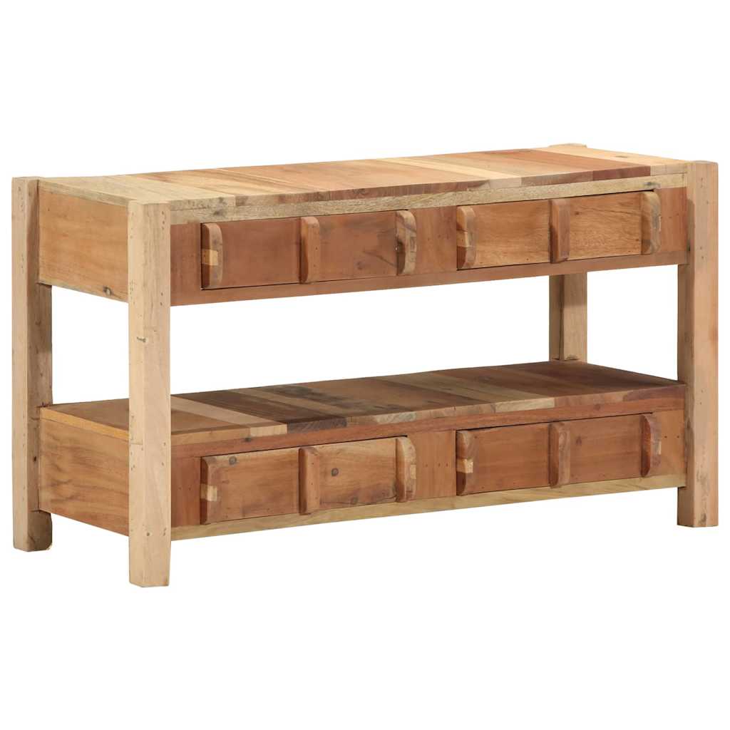 TV szekrény Barna 83 x 33 x 46 cm Szilárd Újrahasznosított Fa