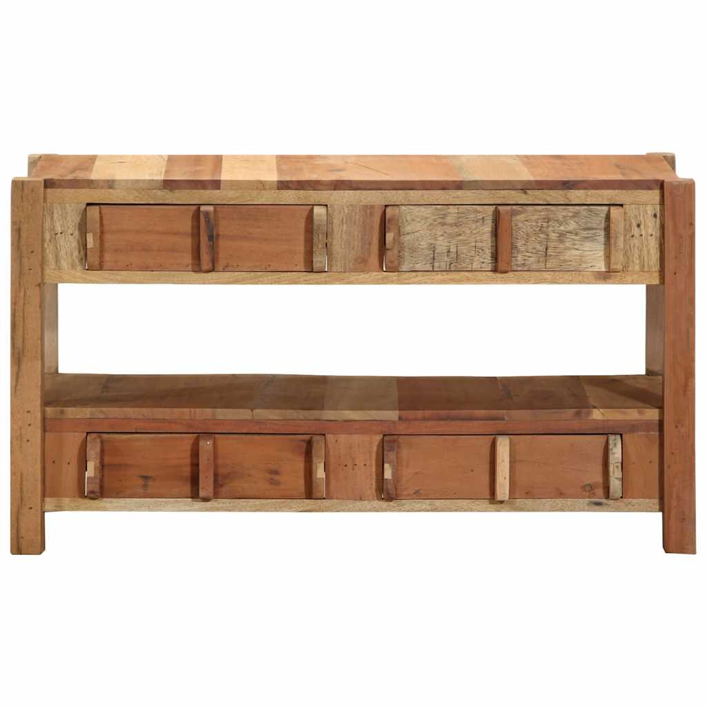 TV szekrény Barna 83 x 33 x 46 cm Szilárd Újrahasznosított Fa