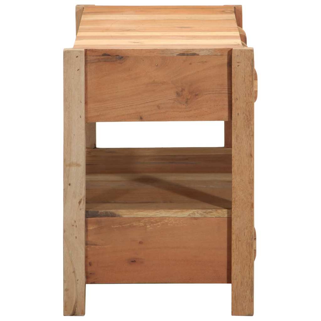 TV szekrény Barna 83 x 33 x 46 cm Szilárd Újrahasznosított Fa