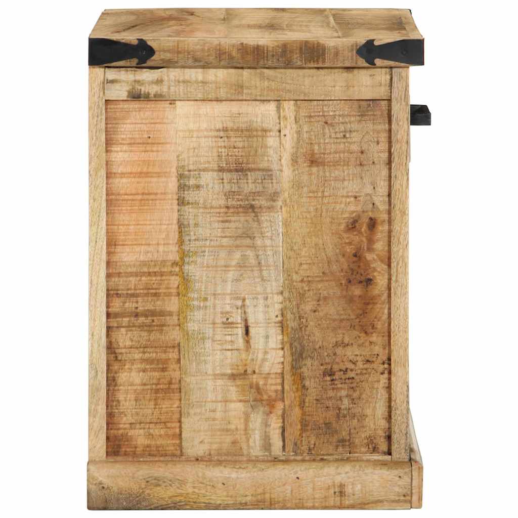 pad fiókkal tárolóval Barna 110 x 35 x 50 cm Durva mangó