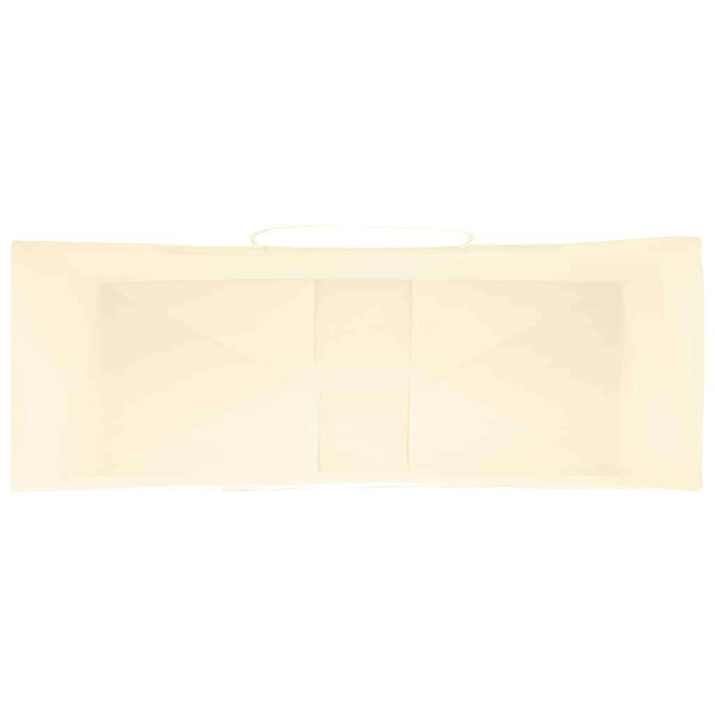 250 db sárga papírzacskók fogantyúkkal 45x17x48 cm