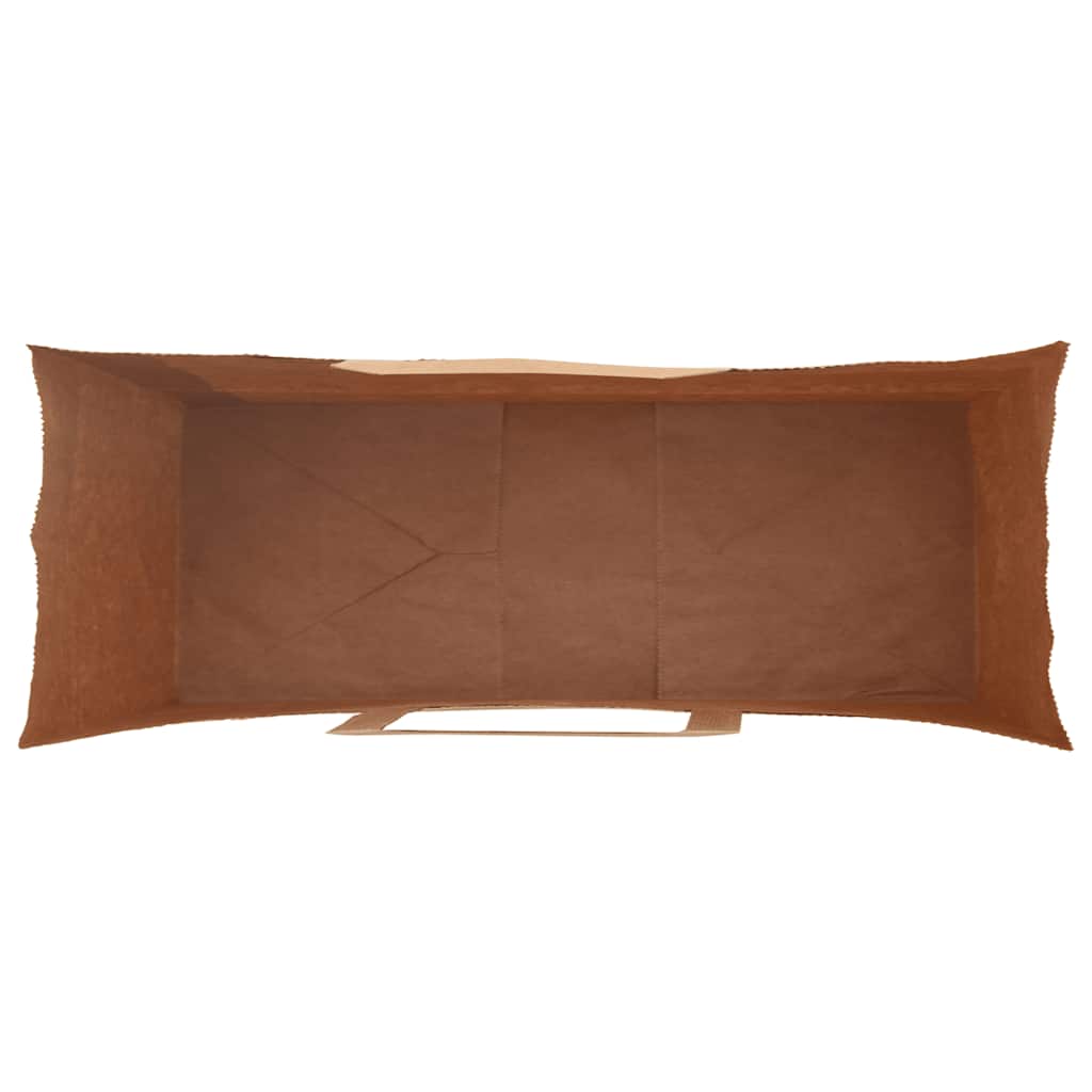 250 db barna papírzacskók fogantyúkkal 32x12x42 cm