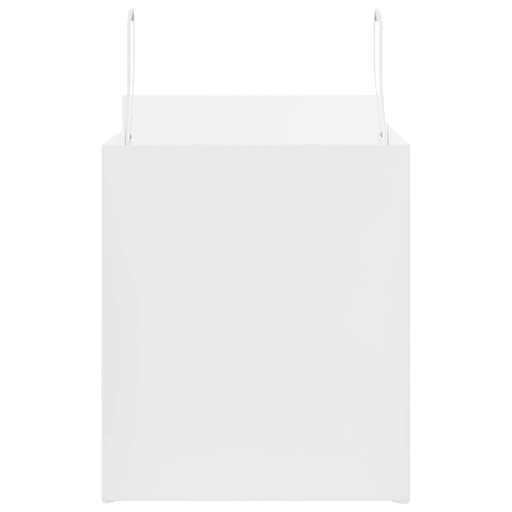250 db fehér papírzacskók fogantyúkkal 32x22x24 cm