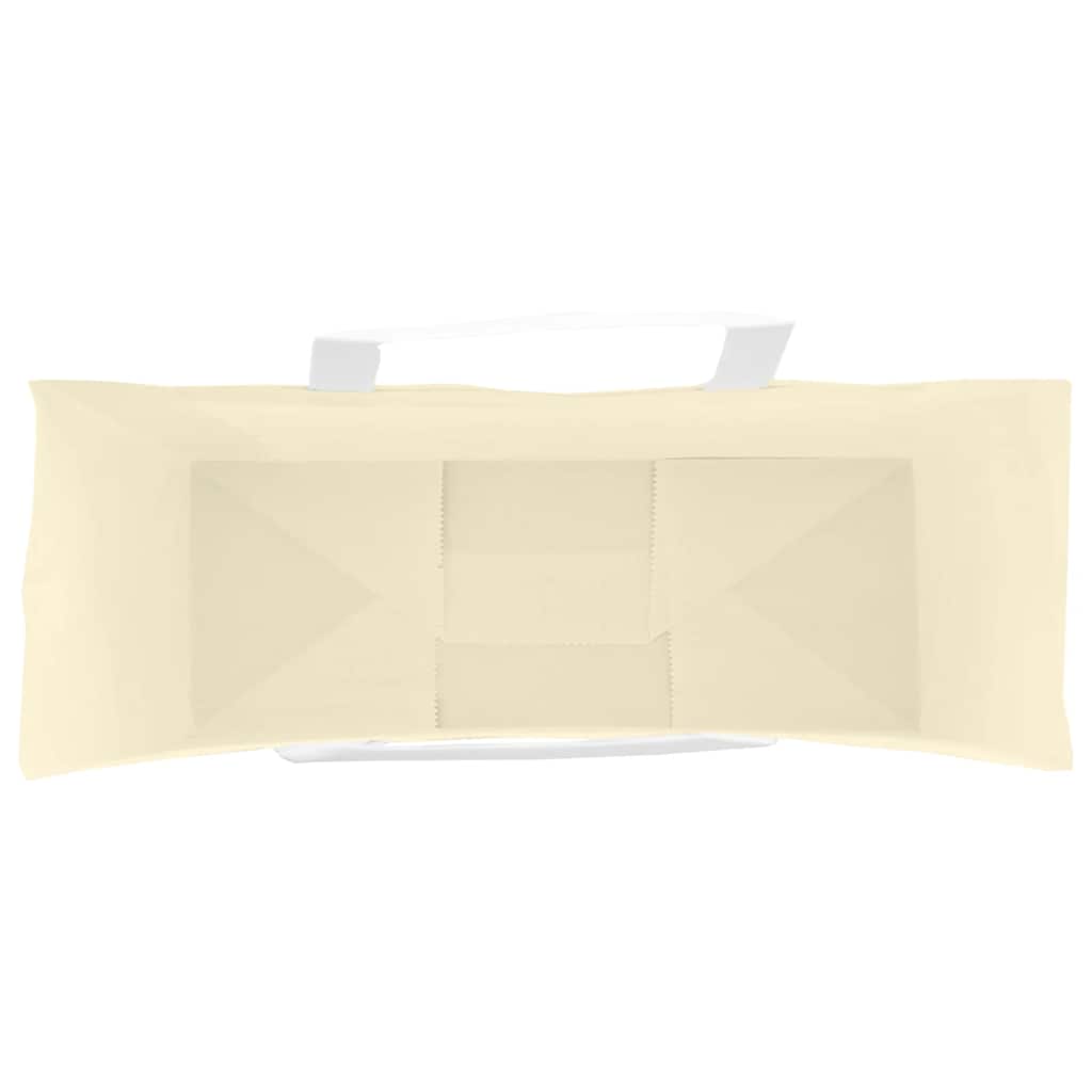 250 db sárga papírzacskók fogantyúkkal 45x17x48 cm
