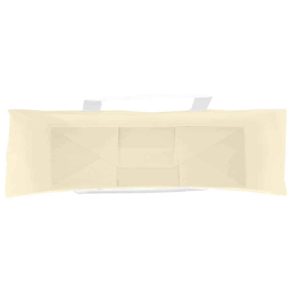250 db sárga papírzacskók fogantyúkkal 54x15x49 cm