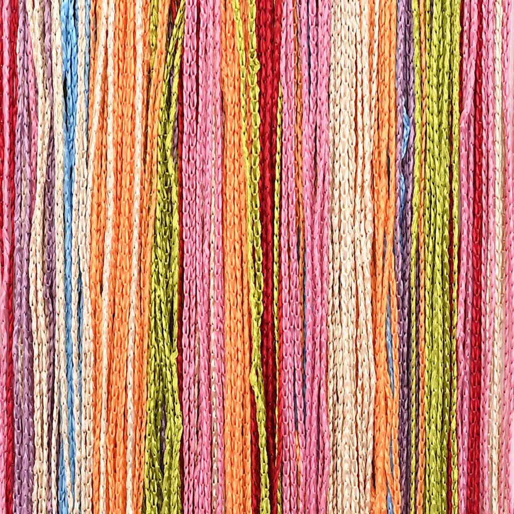 2 db többszínű zsinórfüggöny 140 x 250 cm
