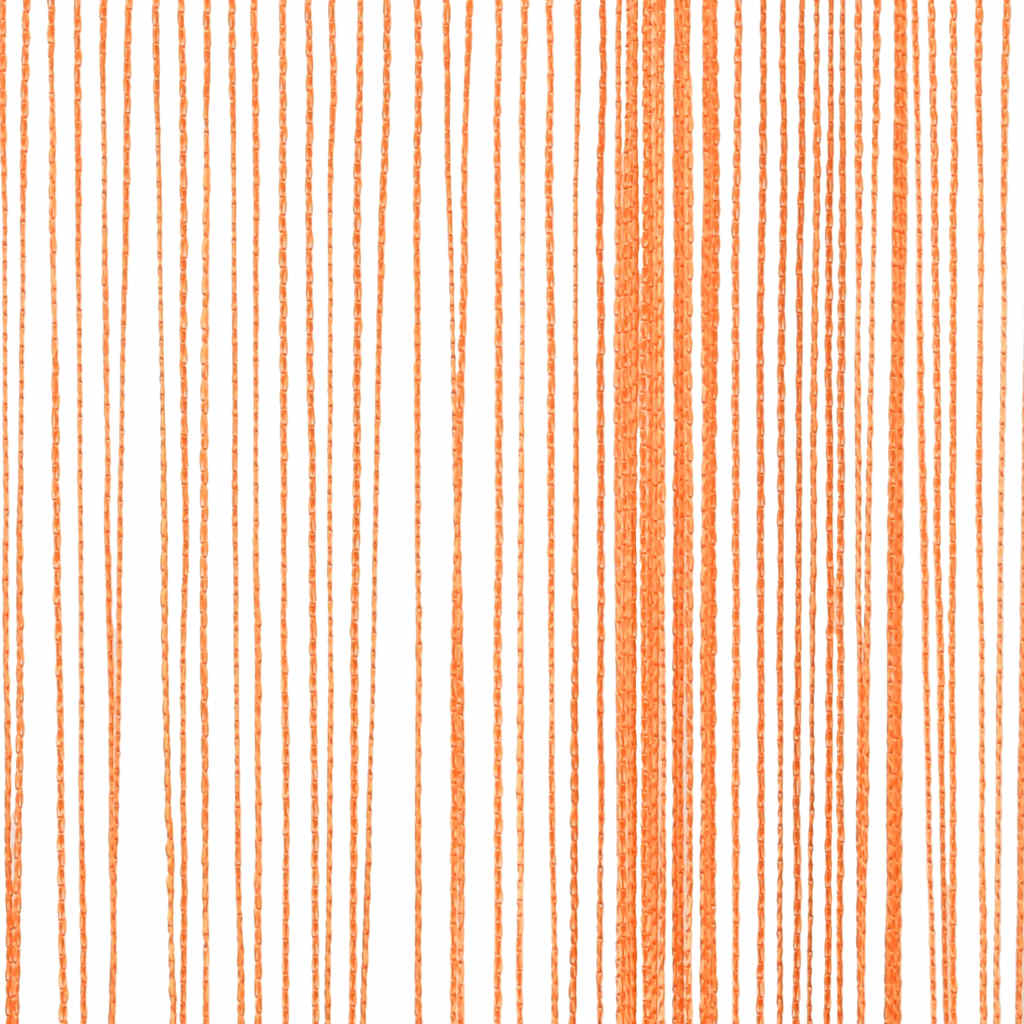2 db narancssárga zsinórfüggöny 140 x 250 cm