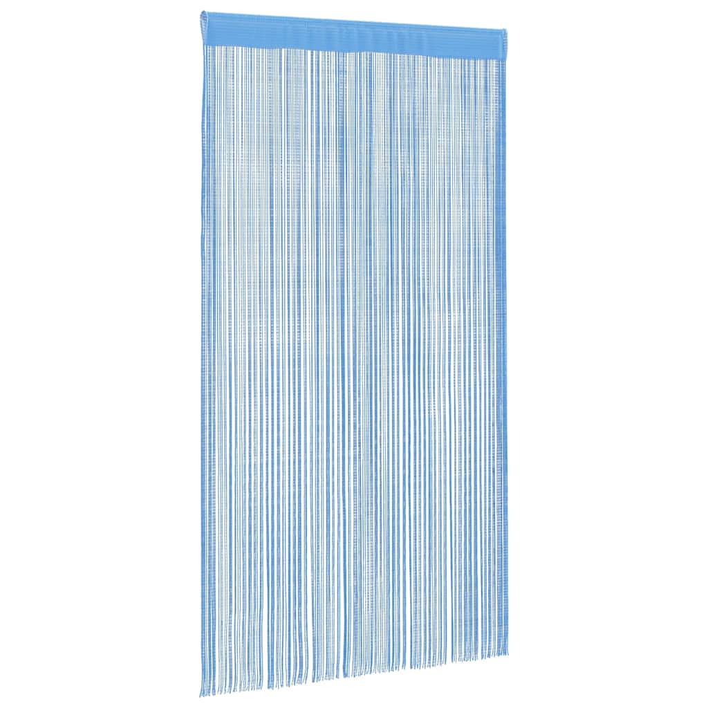 2 db világoskék zsinórfüggöny 100 x 250 cm