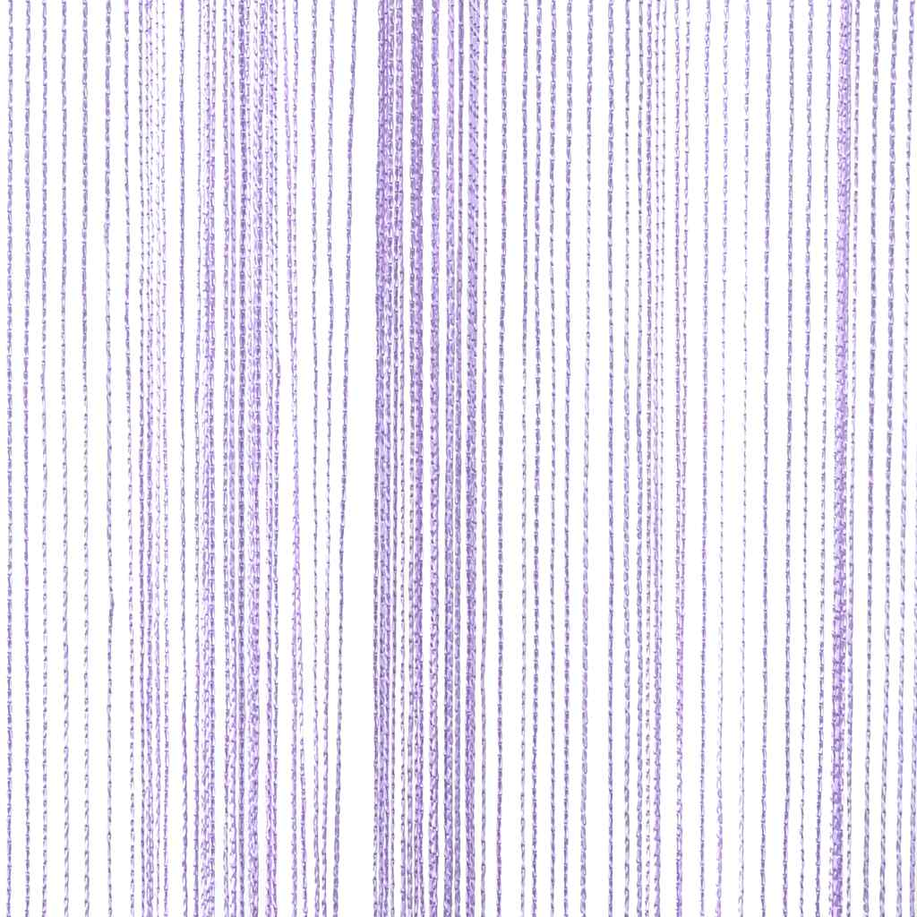 2 db lila zsinórfüggöny 140 x 250 cm