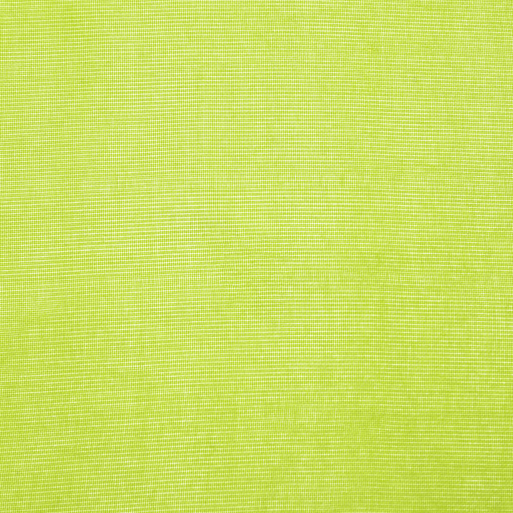 2 db almazöld fátyolfüggönyök rojtokkal 140x245 cm