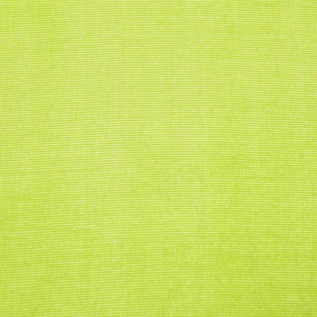 2 db almazöld fátyolfüggönyök rojtokkal 140x260 cm