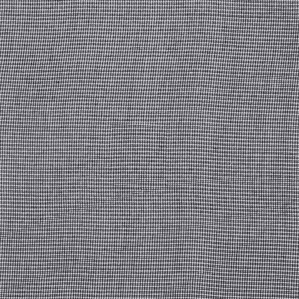 2 db fekete fátyolfüggönyök rojtokkal 140x300 cm
