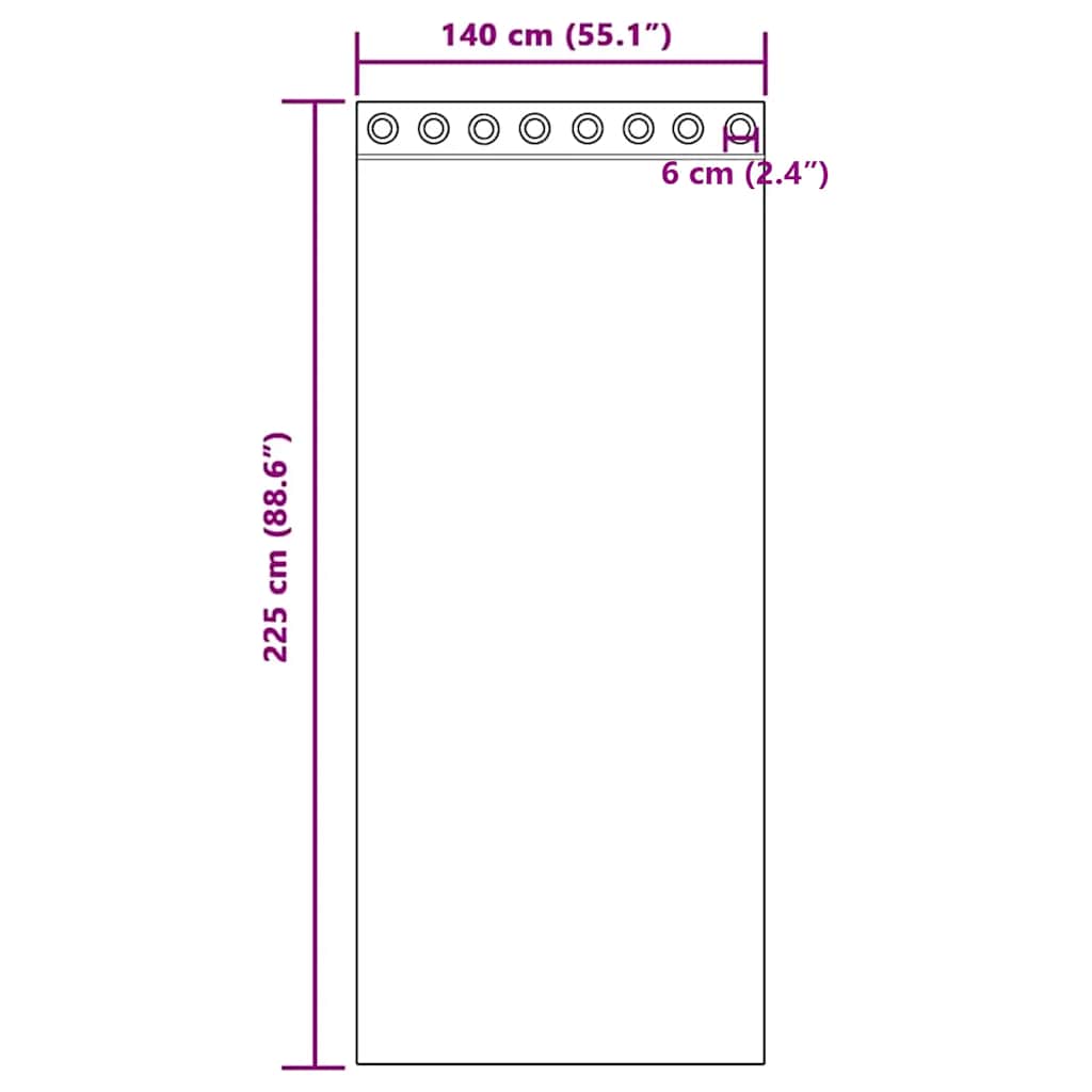 2 db krémszínű fátyolfüggönyök rojtokkal 140x225 cm