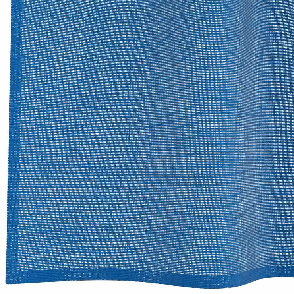2 db királykék voile függönyök grommets