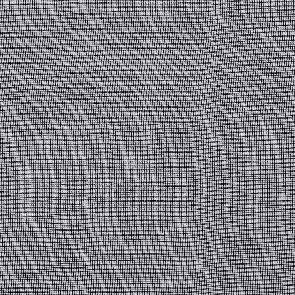 2 db fekete fátyolfüggönyök fülecske tetejével 140x260 cm