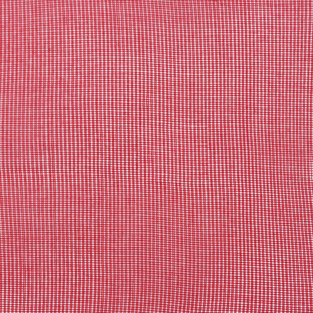 2 db borvörös fátyolfüggönyök hurokkal 140x140 cm