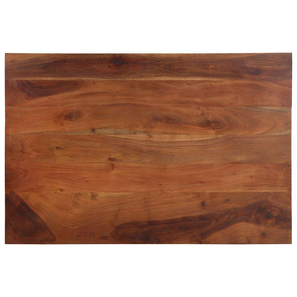 tömör akácfa dohányzóasztal 90x60x30 cm