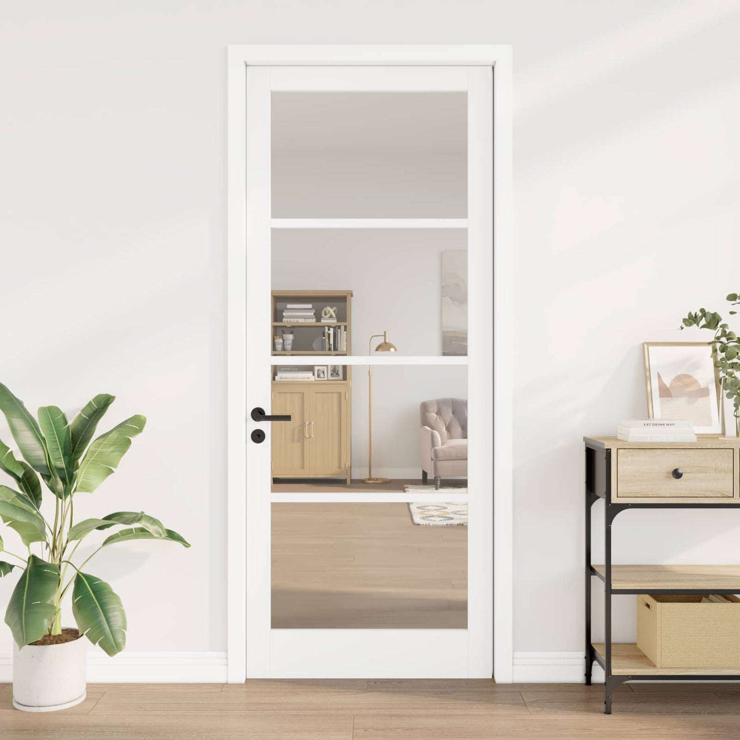 Belső Ajtó ORKDAL Fehér alapozott 93 x 232 cm
