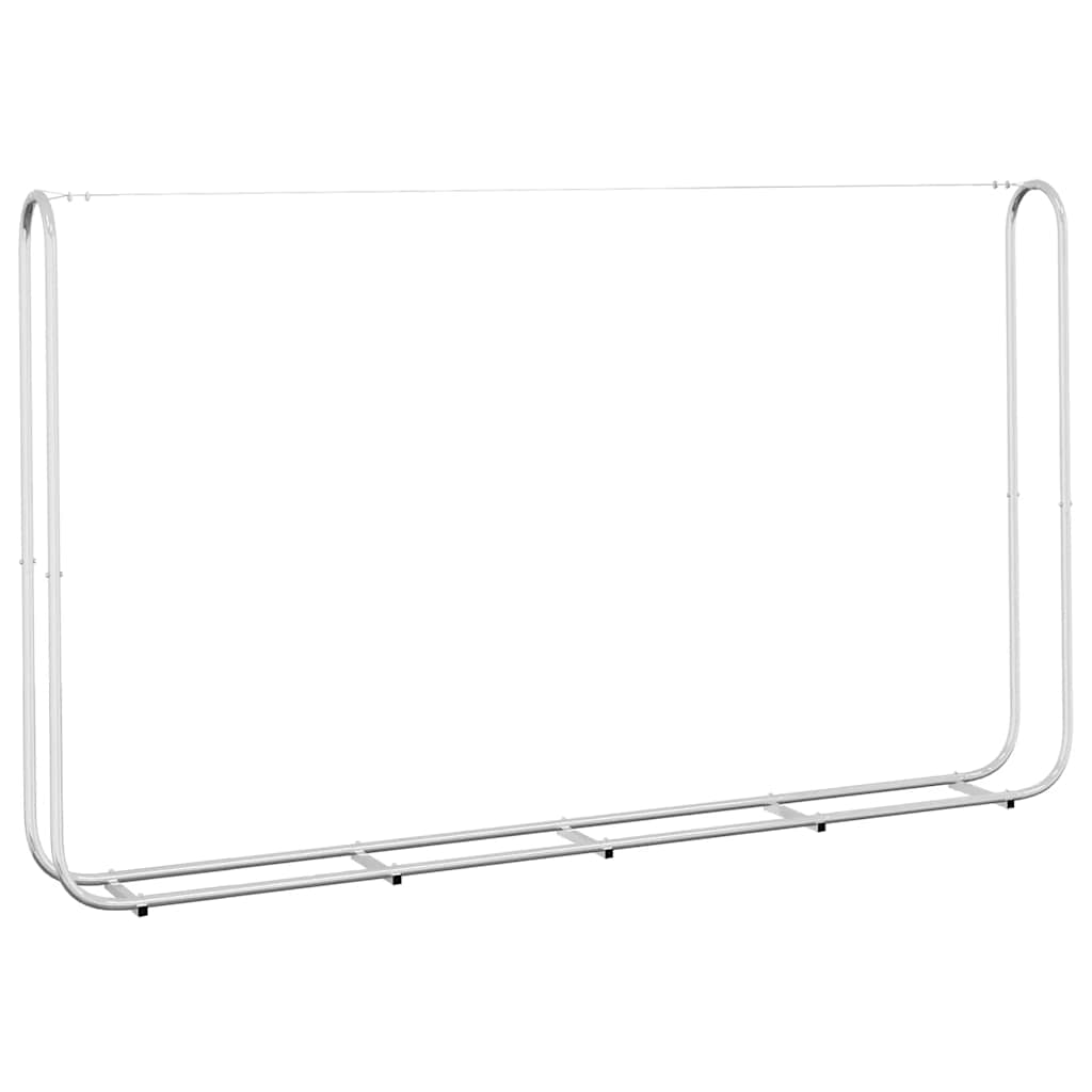 horganyzott acél tűzifatároló 250x25x150 cm