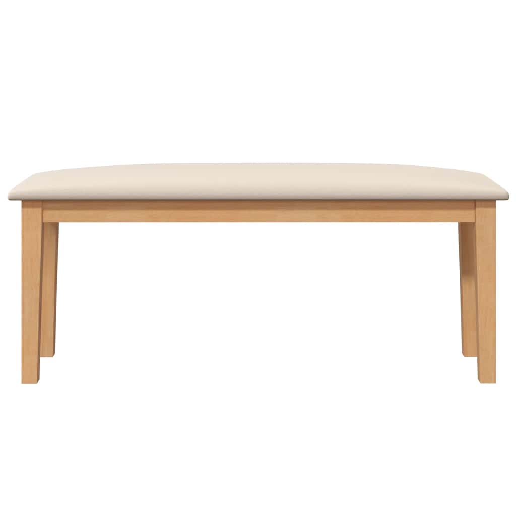 tömörfa gumiból pad 110 cm