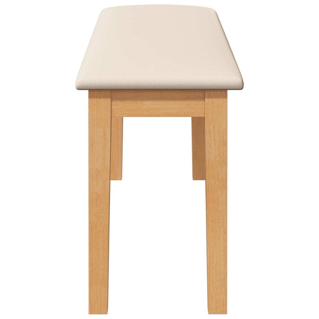 tömörfa gumiból pad 110 cm