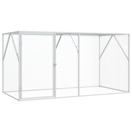 Madár kalitka Antracit 208 x 102 x 108 cm Horganyzott acél