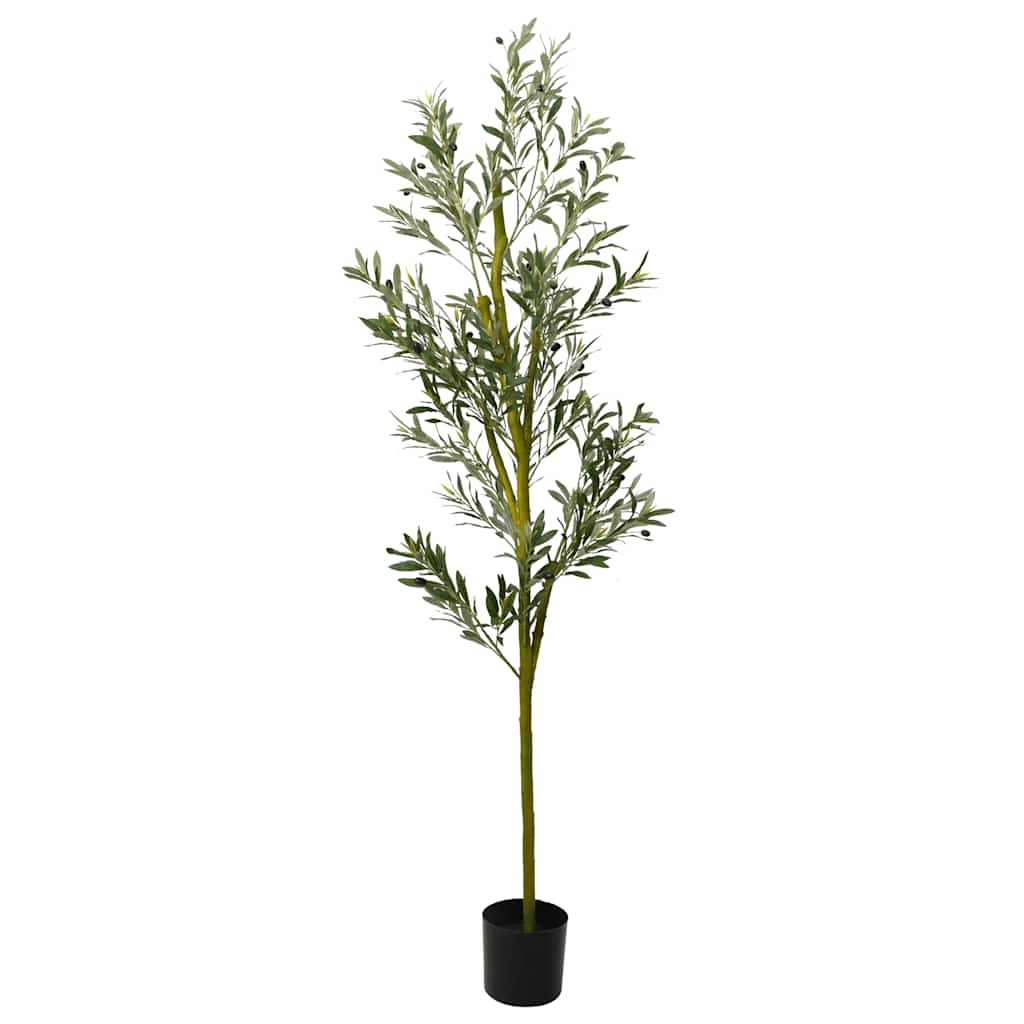 zöld mesterséges olajfa 800 levél 200 cm