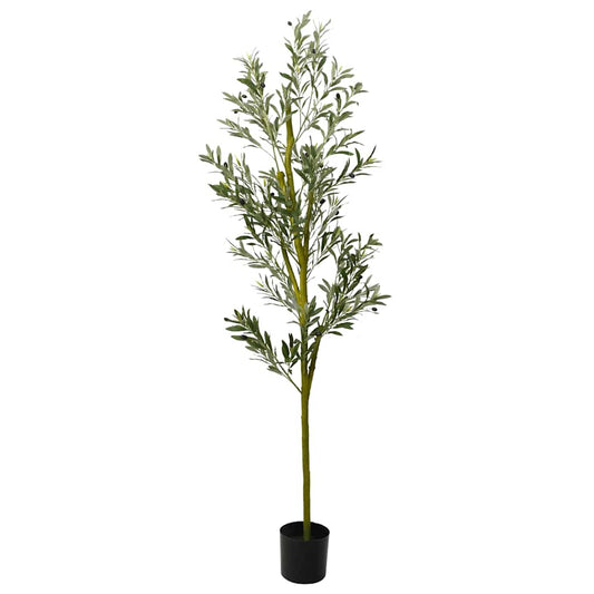 zöld mesterséges olajfa 800 levél 200 cm