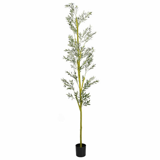 zöld mesterséges olajfa 1000 levél 300 cm