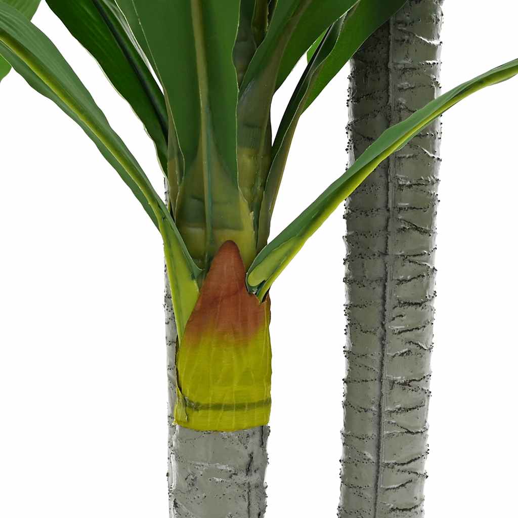 zöld mesterséges dracaena fa 36 levéllel 180 cm