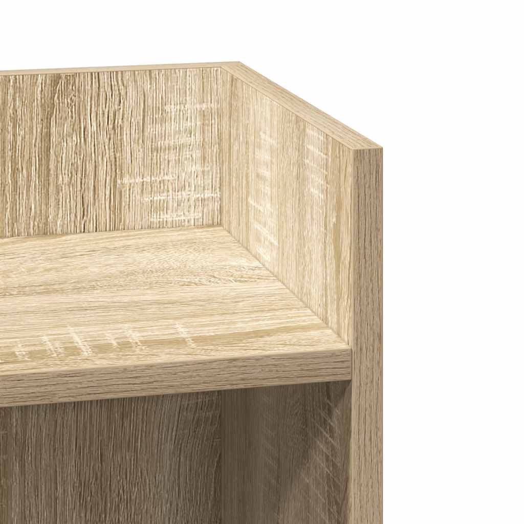 2 db sonoma tölgy kisasztal polccal 25,5 x 27 x 60 cm