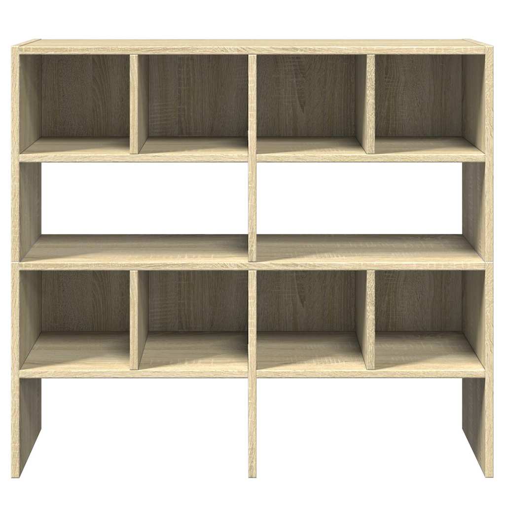 cipőtartók 2 db egymásba rakható Sonoma tölgy 89,5x30x40 cm