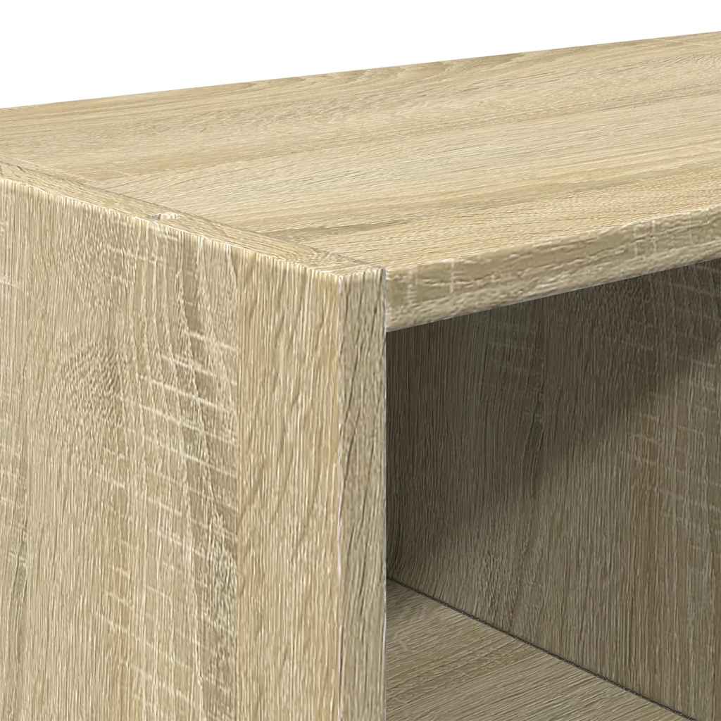 cipőtartók 2 db egymásba rakható Sonoma tölgy 89,5x30x40 cm
