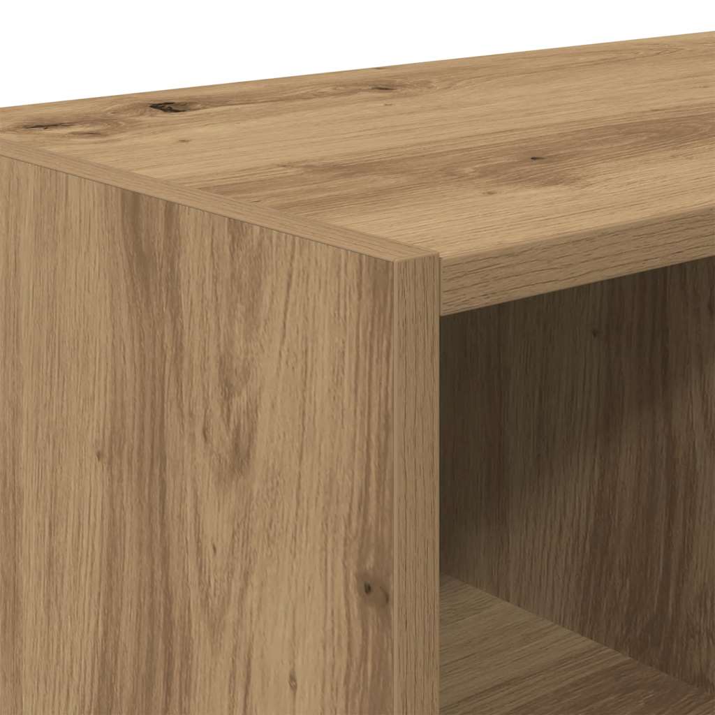 cipőtartók 2 db egymásra rakható kézműves tölgy 89,5x30x40 cm